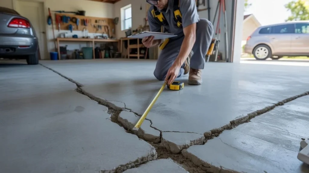 Assessing Garage Slab Conditions
