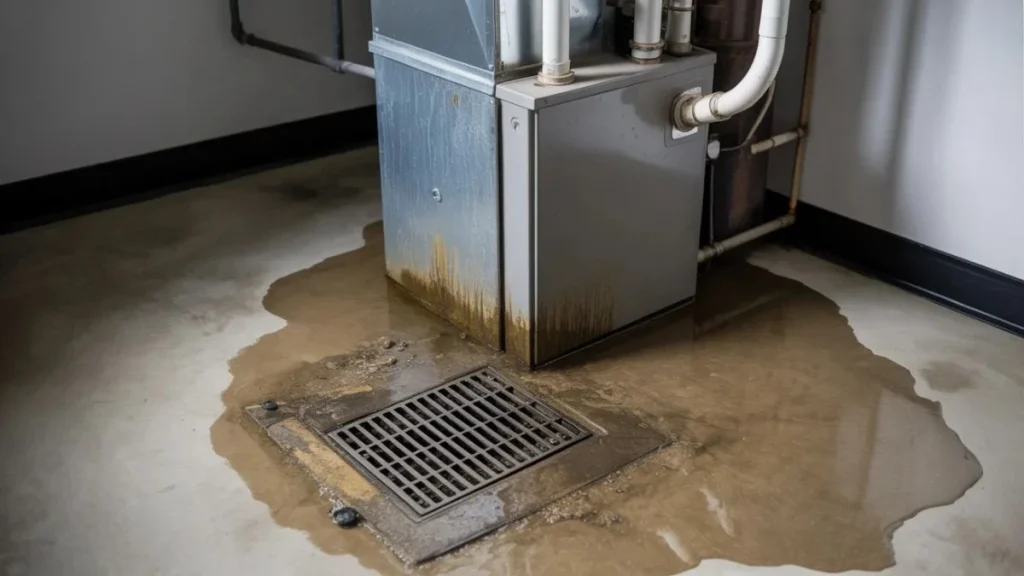 Signs Of A Clogged Furnace Floor Drain
