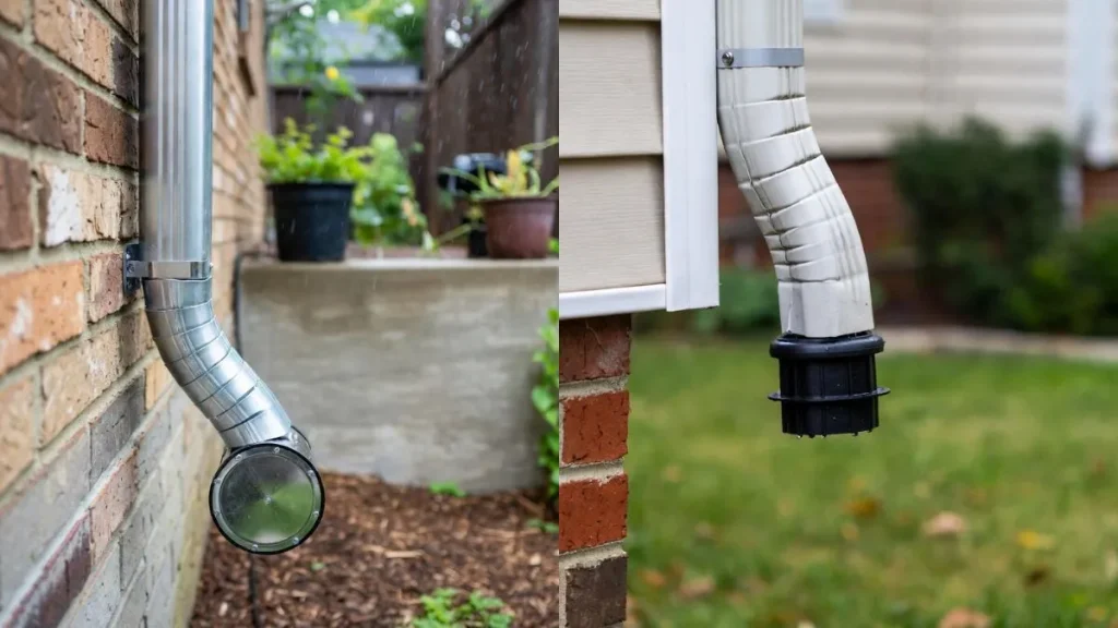 Methods To Close Off The Downspout
