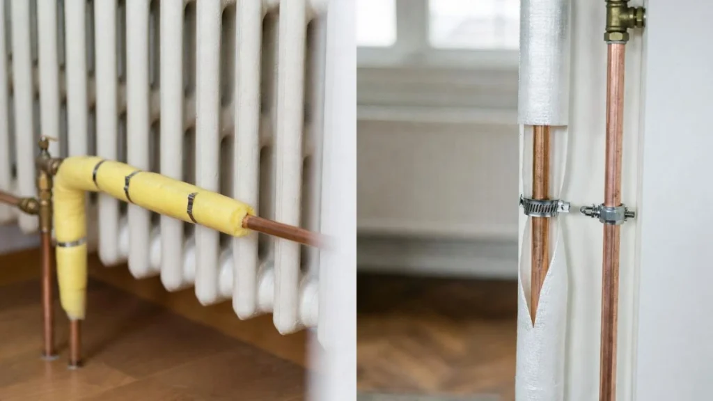 Preventing Pipe Freezes Upstairs
