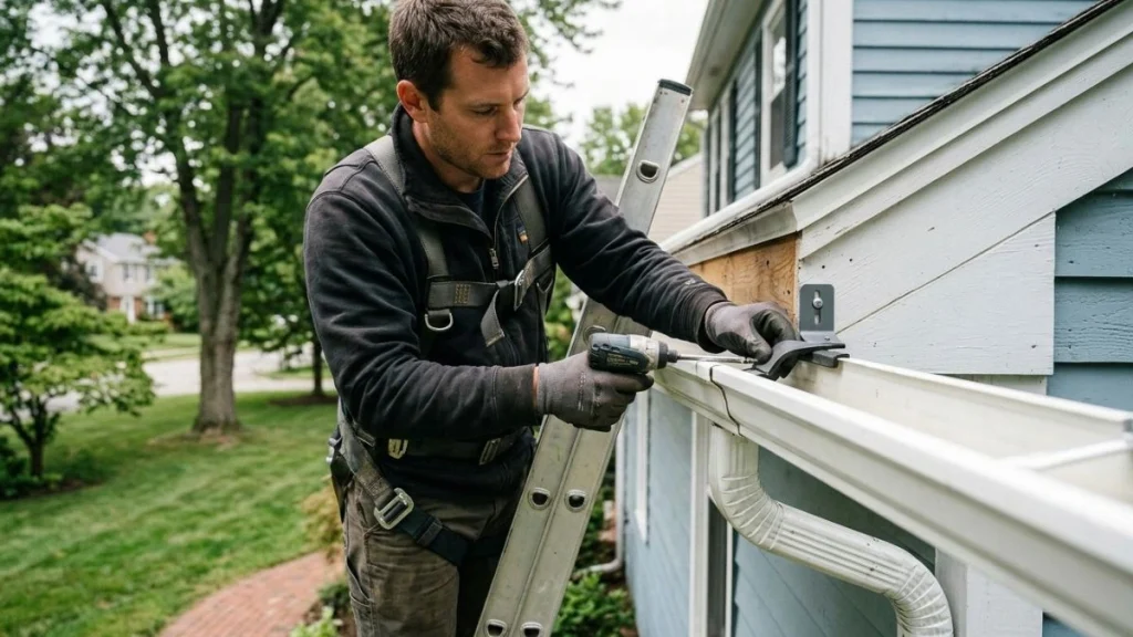 Preventing Gutter Vibrations
