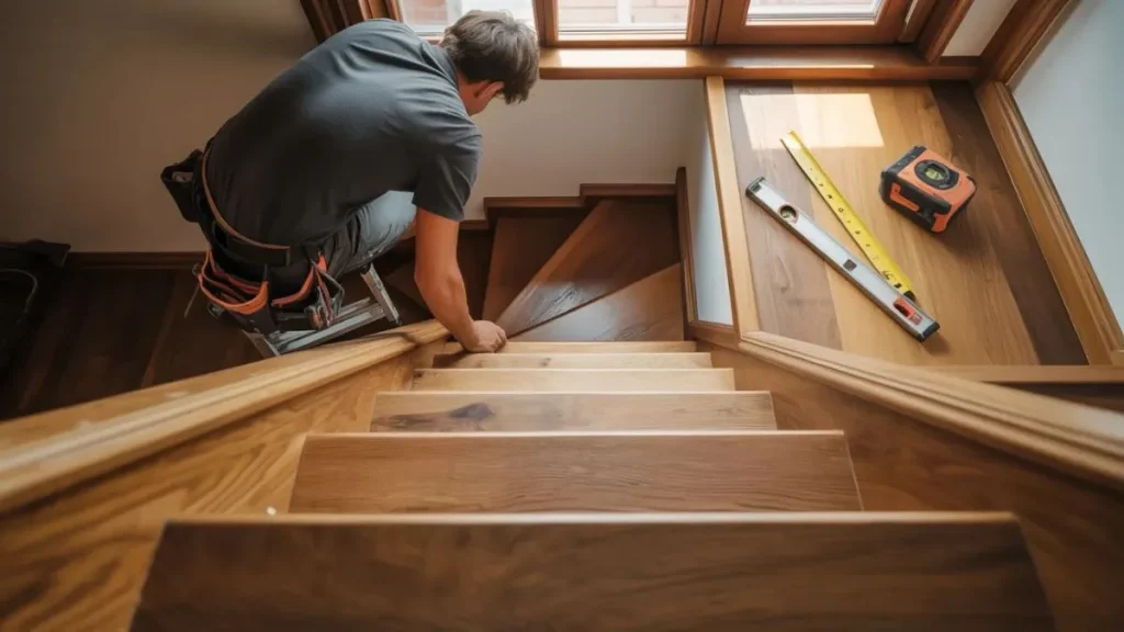 Building The Stair Stringers
