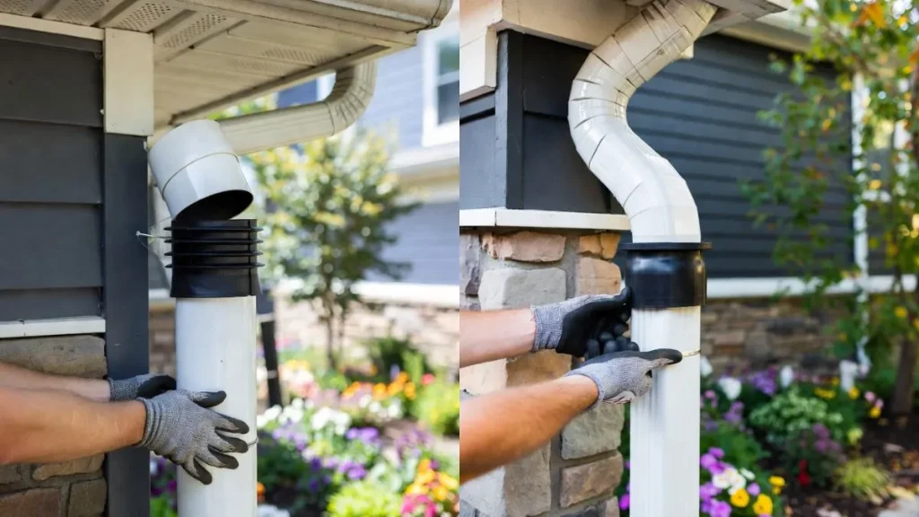 Maintaining The Closed Downspout
