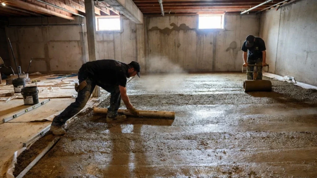 Installing Basement Soil Flooring Materials