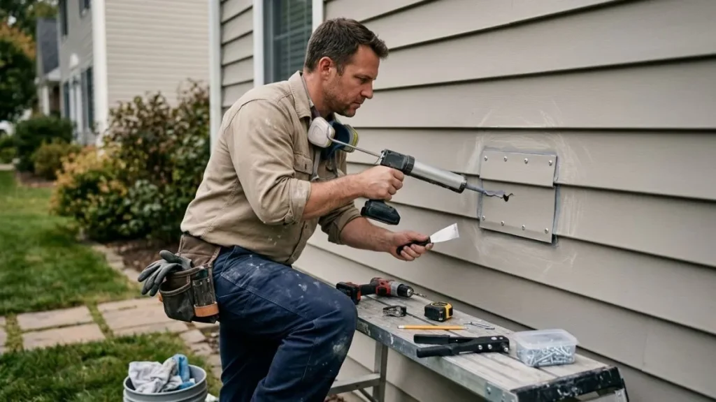 Permanent Repair Methods for Aluminum Siding