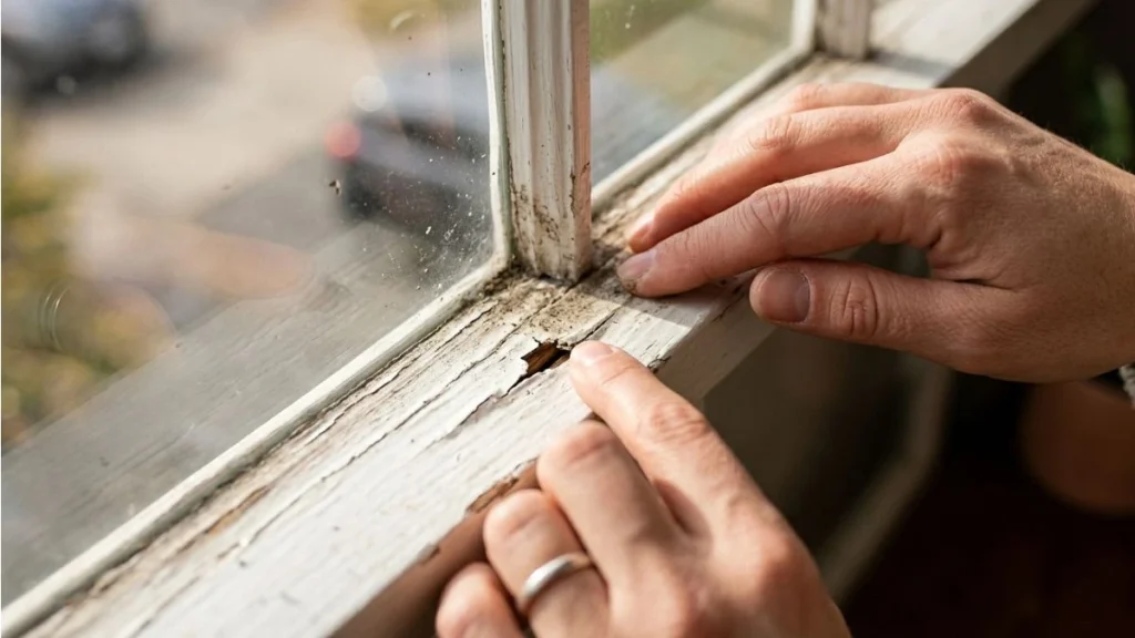 Home window check before removal