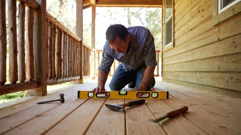 How to Level a Porch Floor