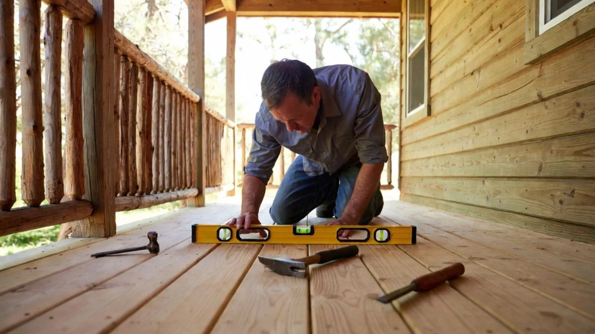 How to Level a Porch Floor