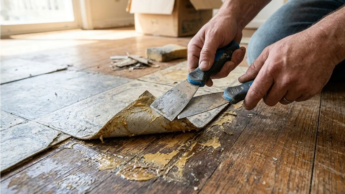 How to Remove Sticky Tile from Floor
