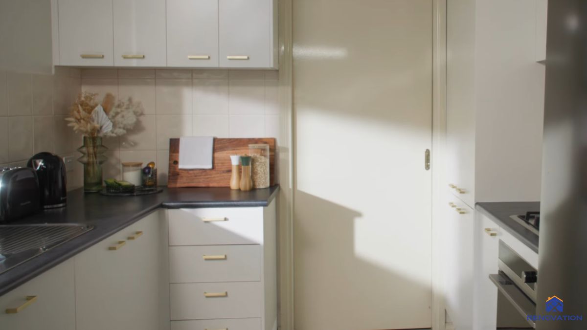 How to Paint Vinyl Covered Cabinets