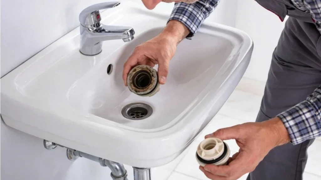 pop up sink stopper removal