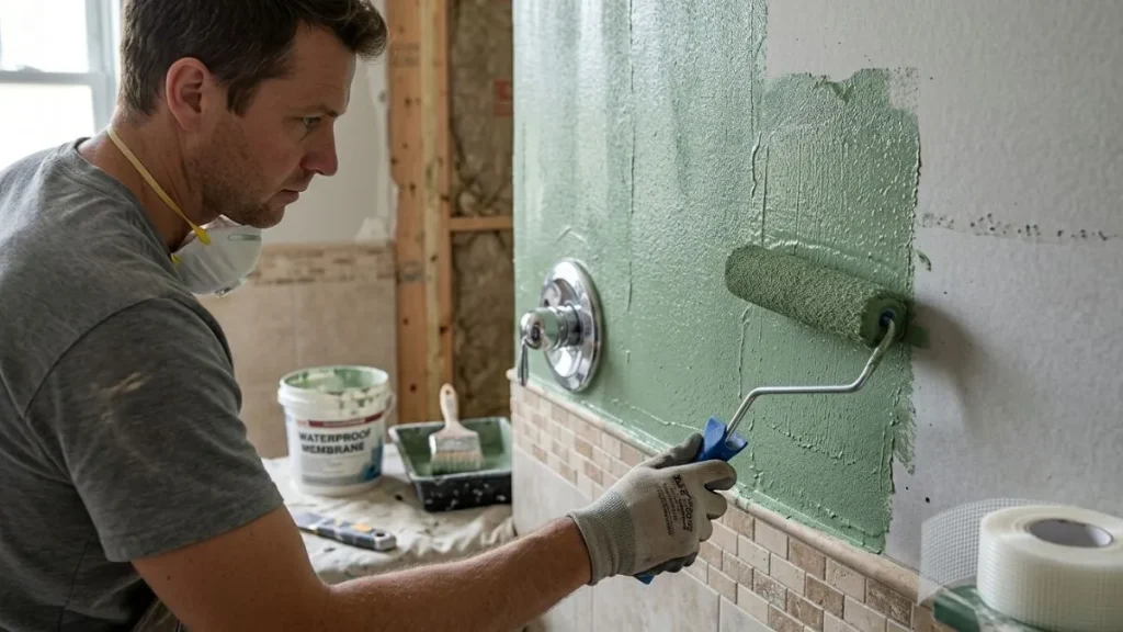 Bathroom waterproofing techniques