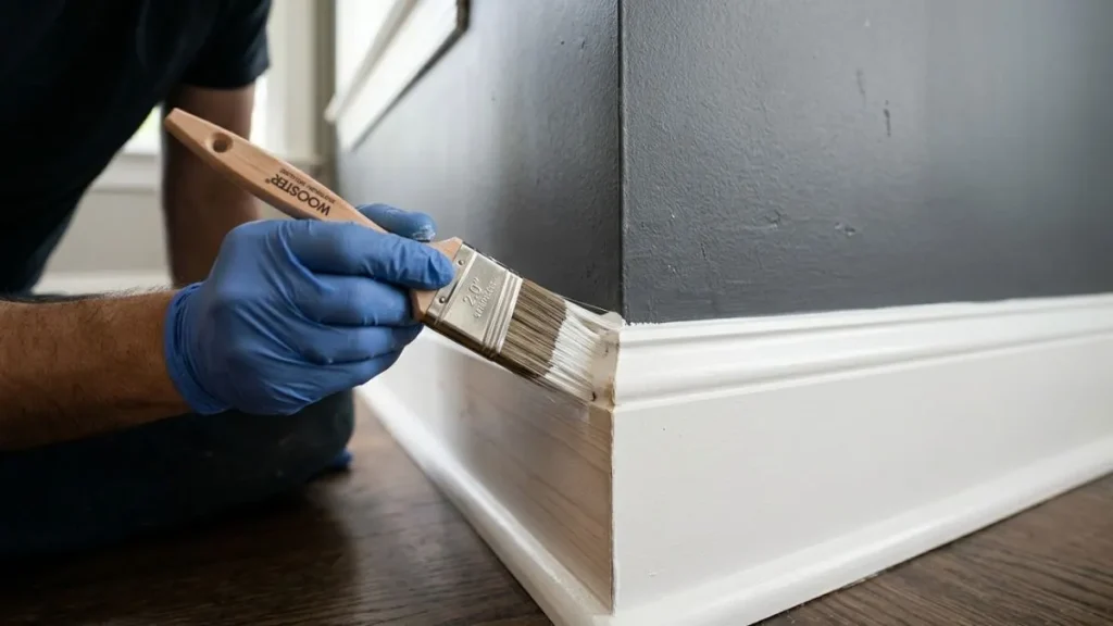 Best painting techniques for trim