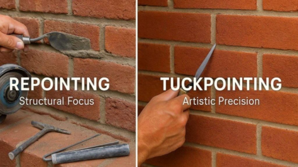 Brick chimney restoration repair techniques