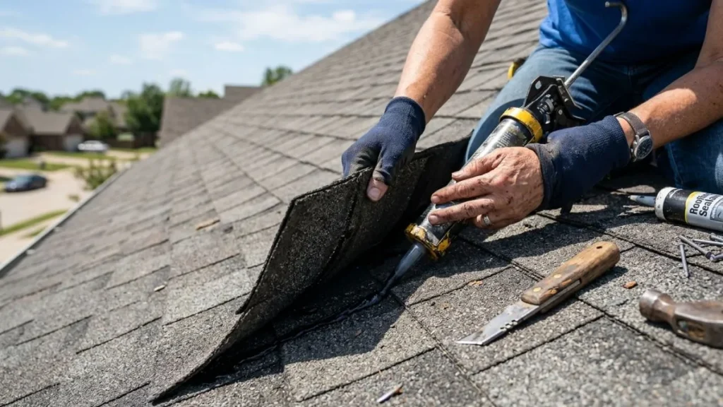 Diy roof shingle repair