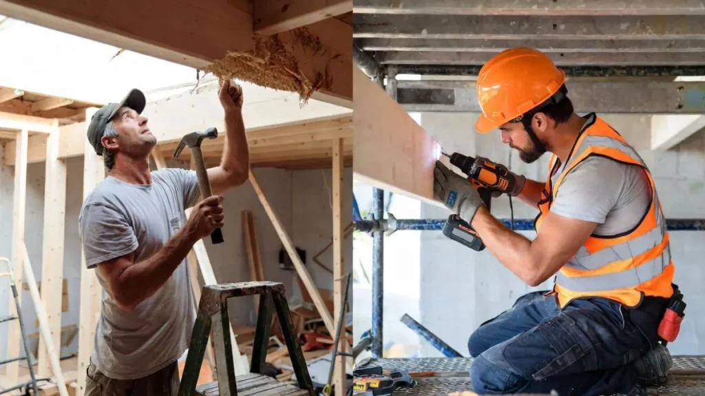 Diy vs professional roof repair comparison