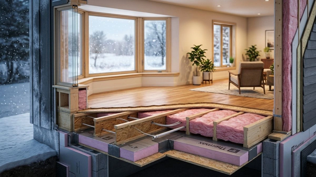 Insulate Under Bay Window