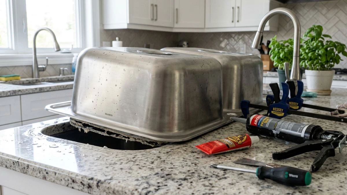 Kitchen Sink Loose from Granite