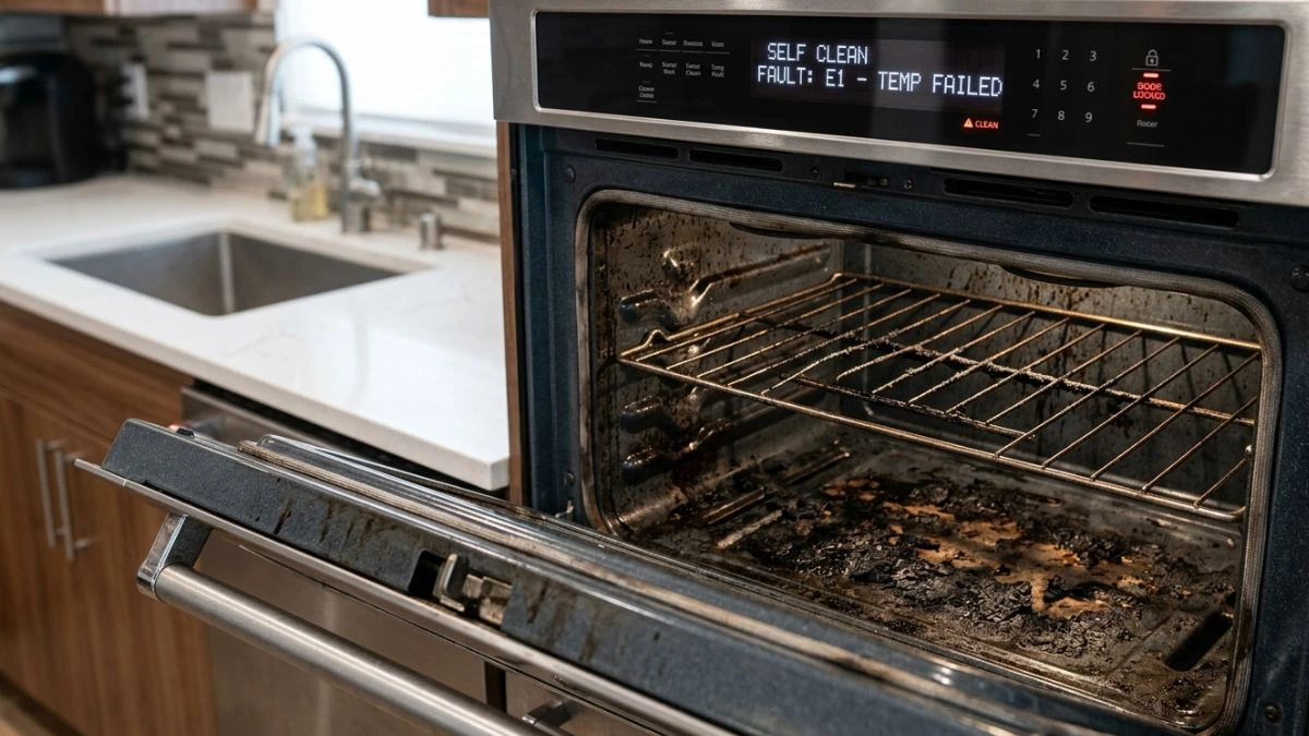Kitchenaid Oven Self Clean Problems