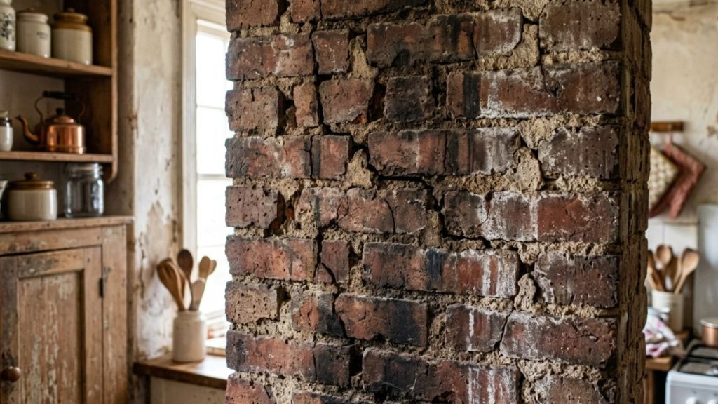 Old brick chimney common problems