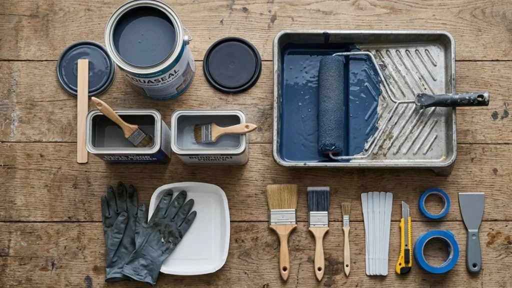Porch waterproofing supplies