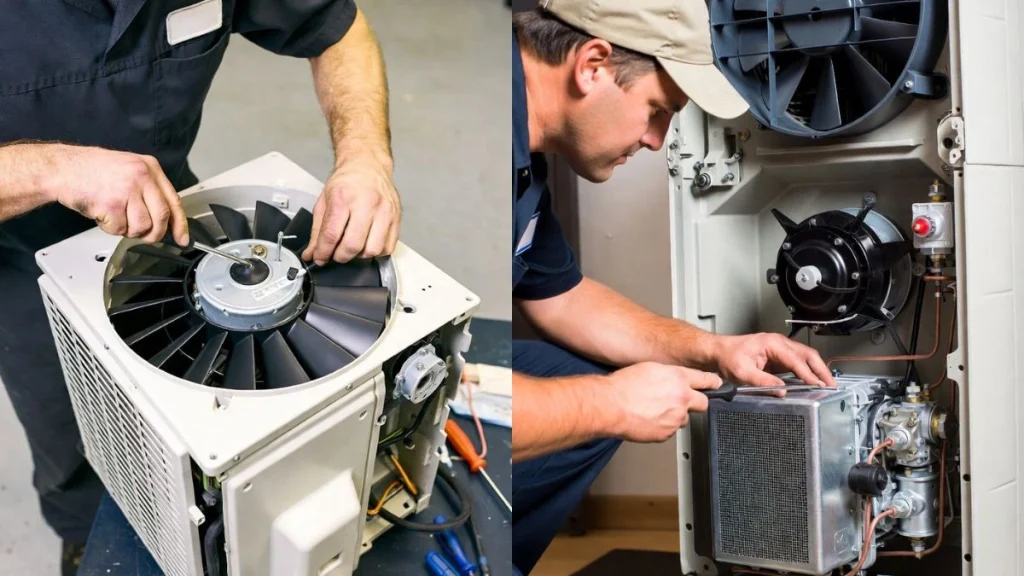 Portable ac repair options