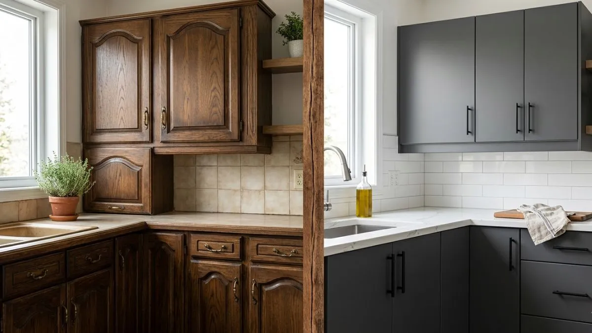 Remove Arch from Cabinet Doors