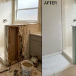 Repairing Drywall around Shower
