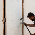 Replacing Exterior Door With Vinyl Siding