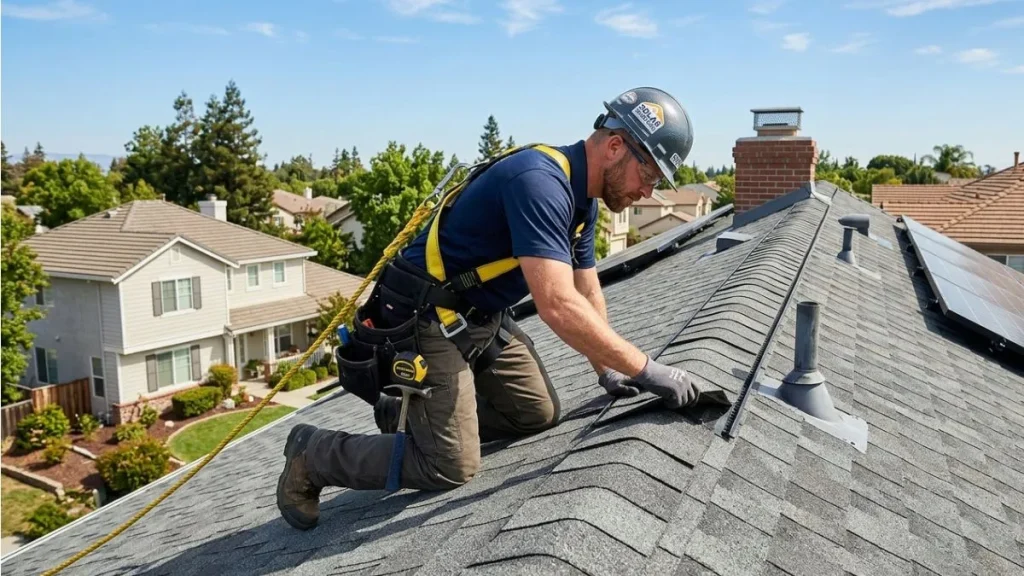 Roof shingle final inspection maintenance