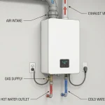 Tankless Water Heater Air Intake Inside