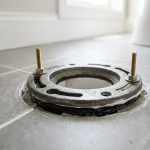 Toilet Flange above Finished Floor