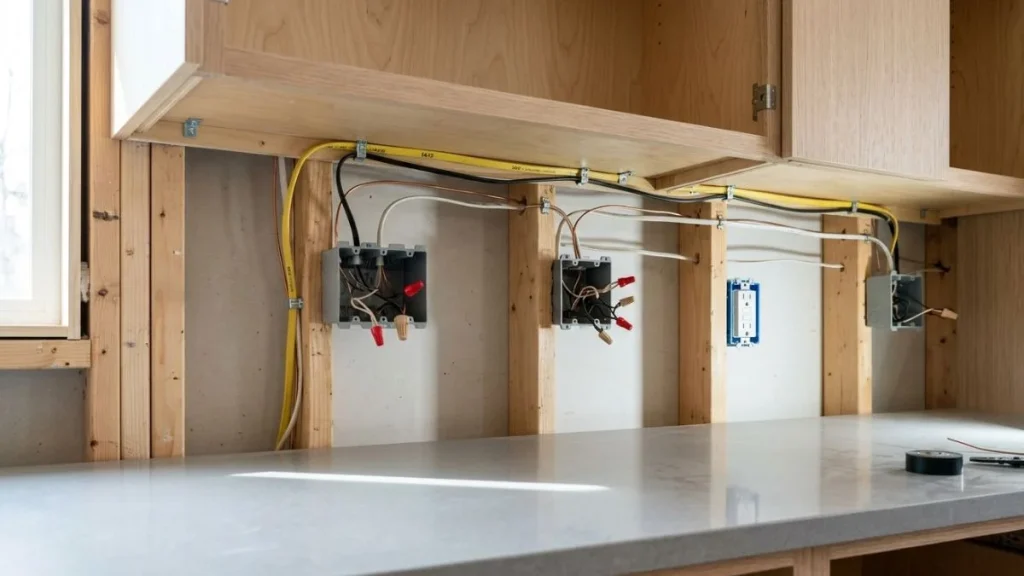 Under Cabinet Lighting Rough In