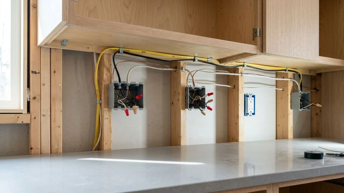 Under Cabinet Lighting Rough In