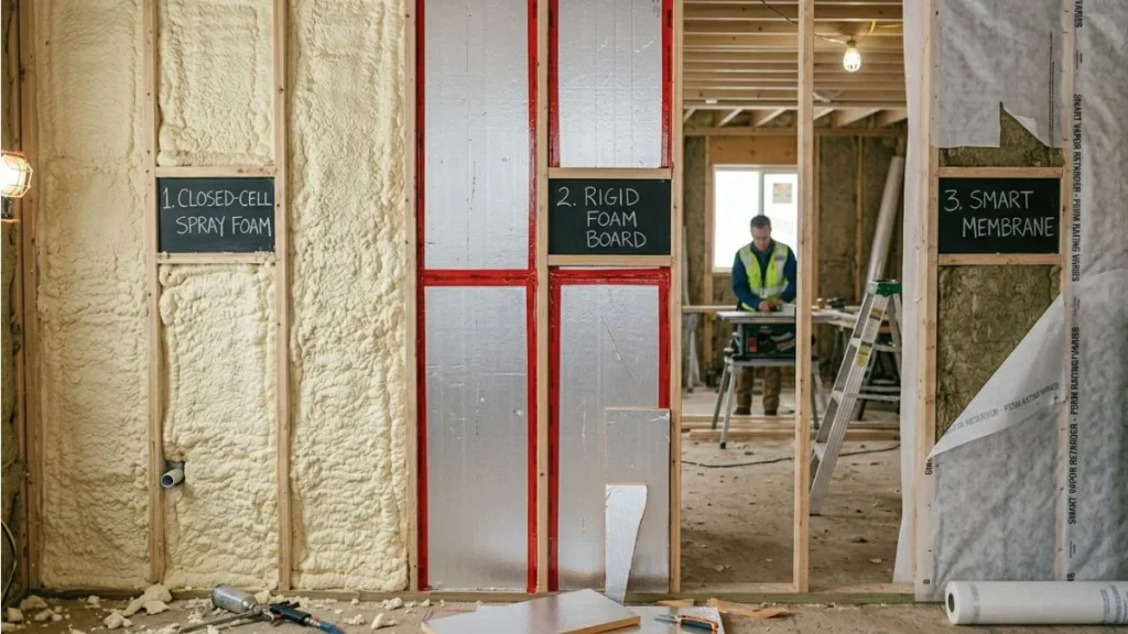 Vapor barrier alternatives