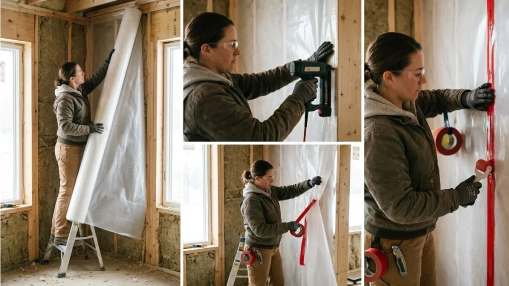Vapor barrier installation tips
