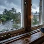 Water in Window Track