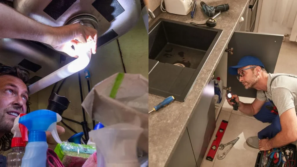 When to call plumber kitchen water issue