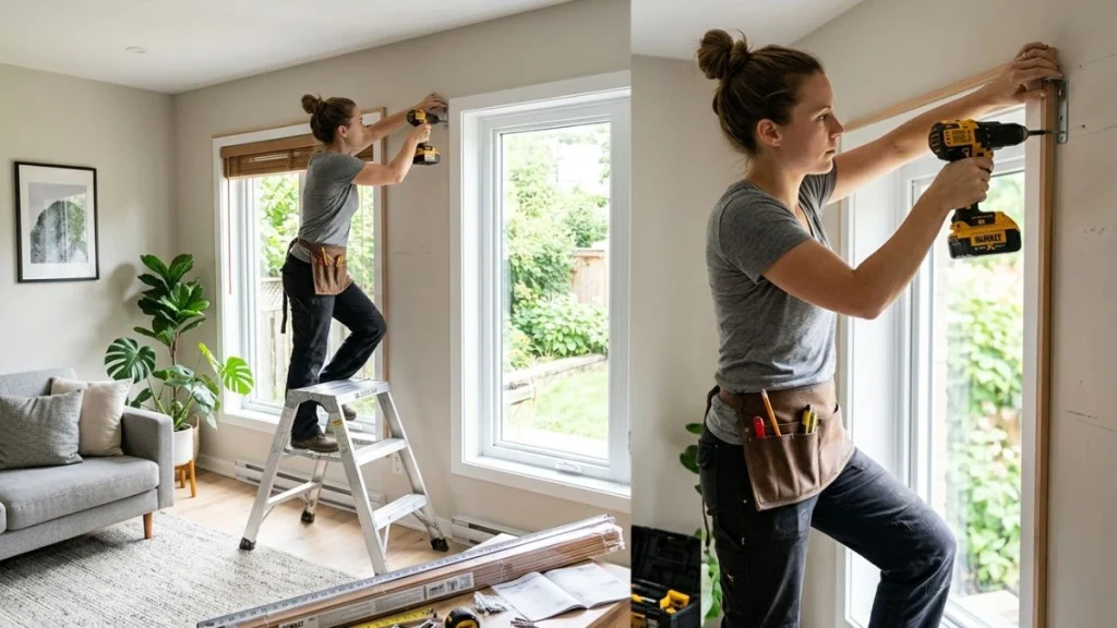 Window blind installation tips diy