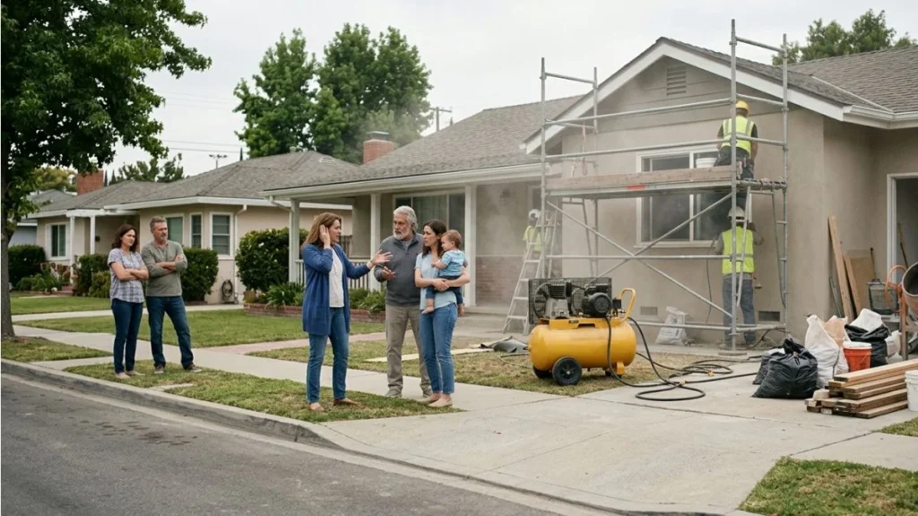 bathroom construction community impact