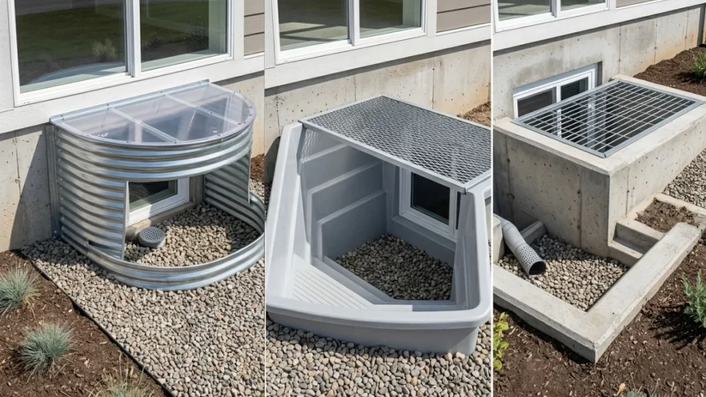 best window well types and selection