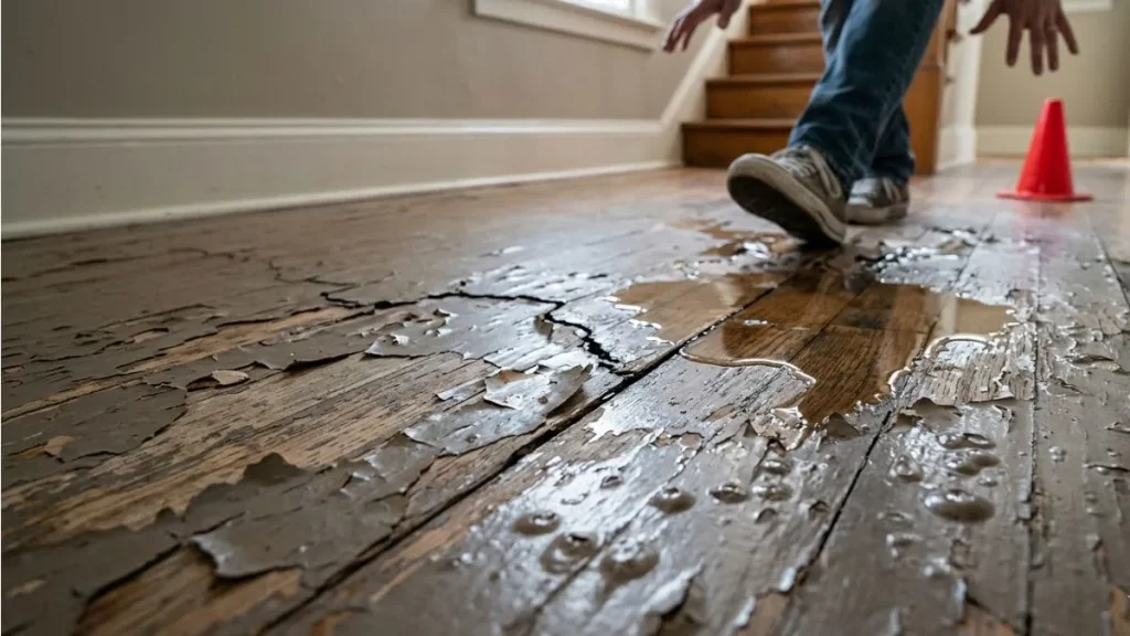 problems using kilz on flooring