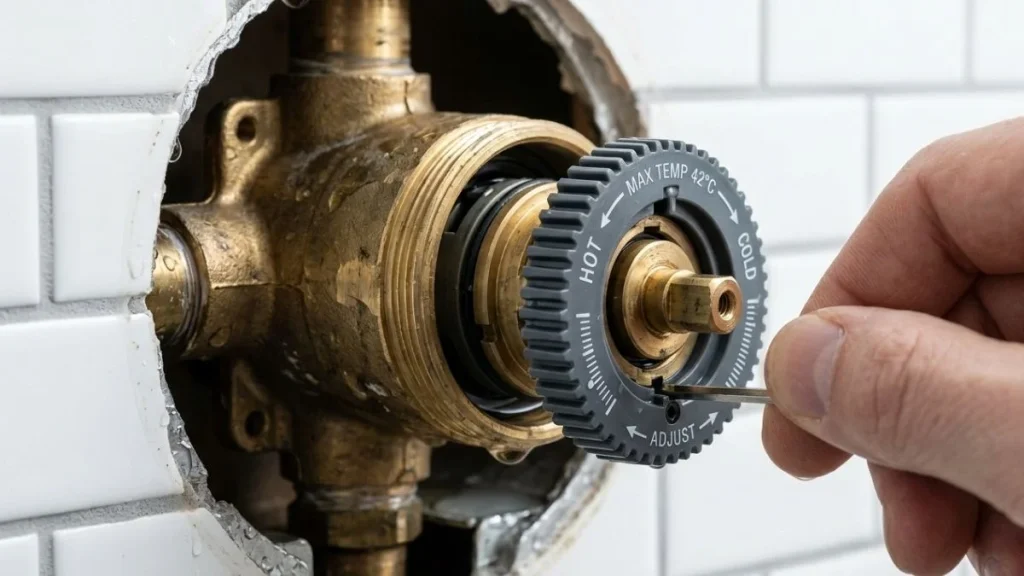 Anti-Scald Valve Set Too Low