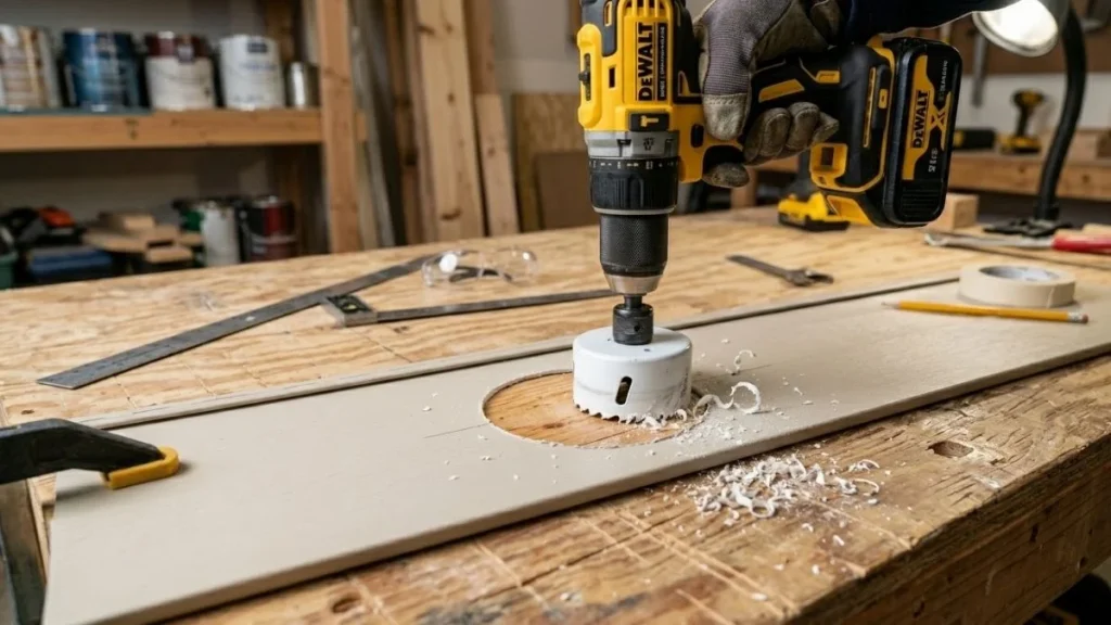 cut-vinyl-siding-with-hole-saw