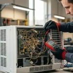 how to bypass a window ac control board