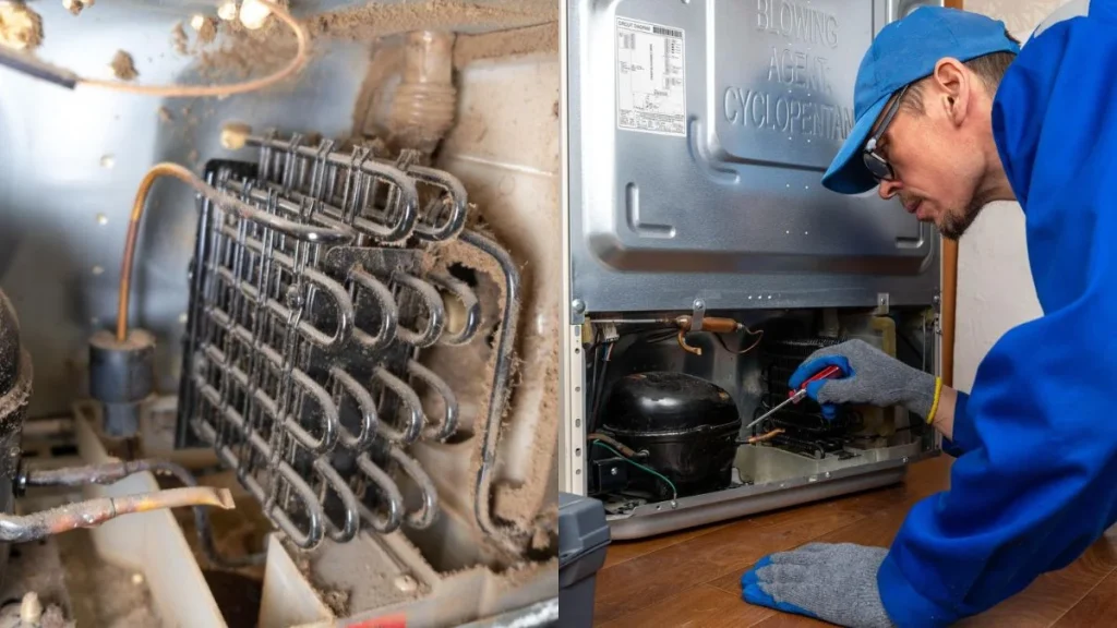 maintain fridge in garage