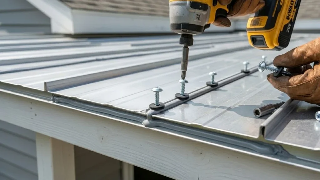replacing-aluminum-roof-screws