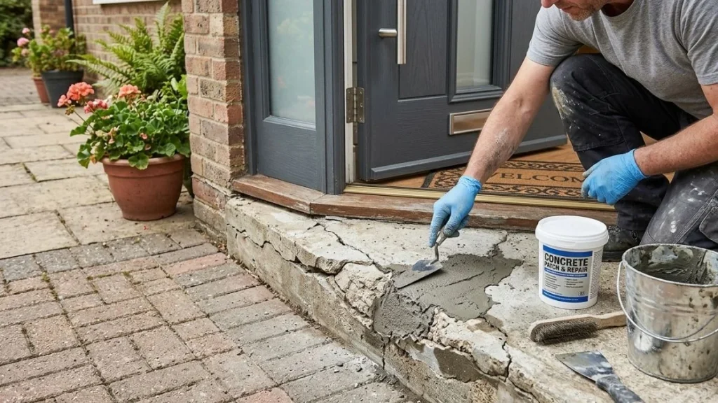 step-by-step-concrete-door-sill-repair