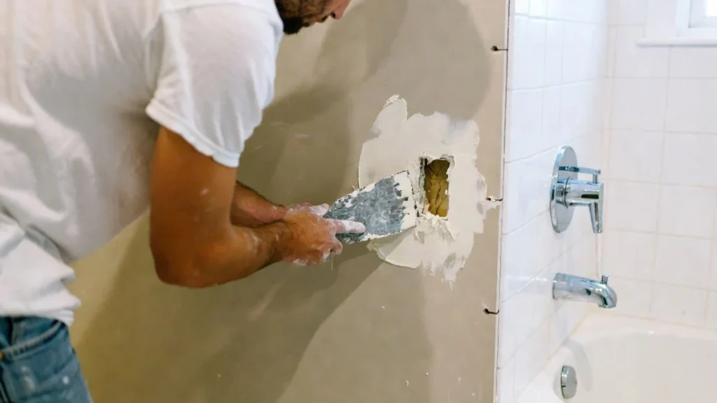 step by step drywall patch repair