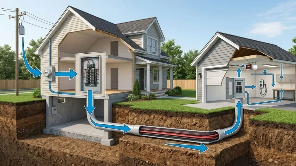 100-amp-sub-panel-detached-garage-overview